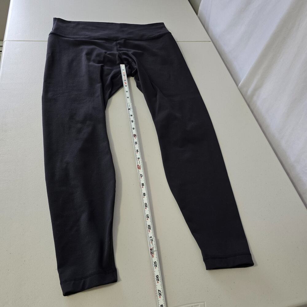 Lululemon Wunder Under High Rise Tight Full on Luon 28" Women's 14 Black - Picture 14 of 16